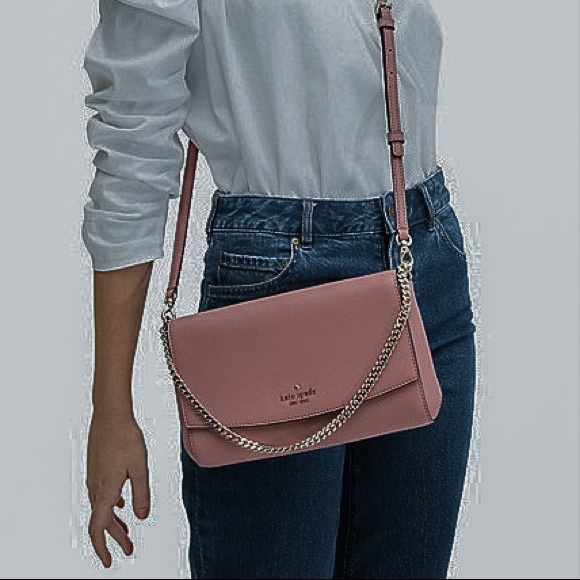 Kate Spade Laurel Way Greer Crossbody - Dusty Peony - Picture 12 of 12